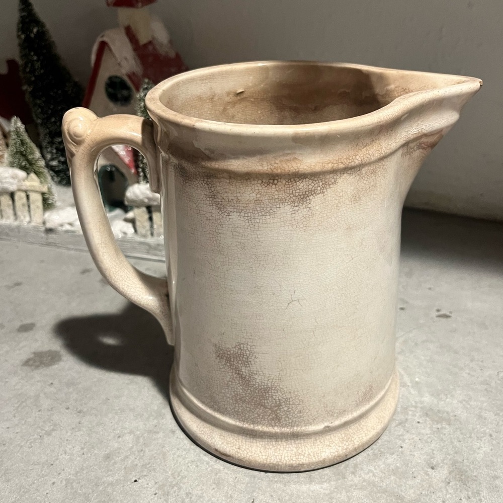 Ironstone pitcher